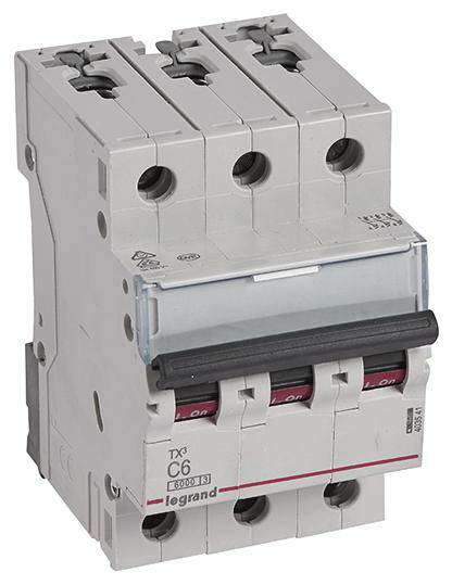 Legrand 403541 Legrand 403541 Interruttore magnetotermico 6 A 400 V/AC