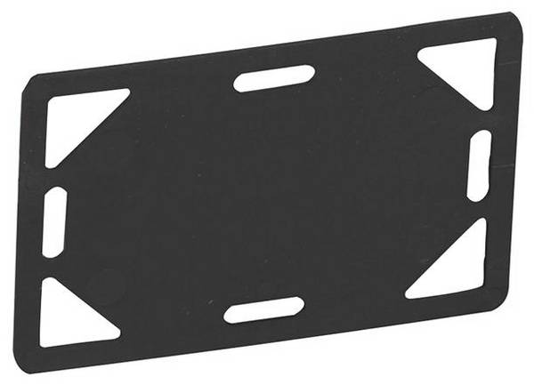 Legrand 031980 Legrand 031980 Cartellino di siglatura Superficie stampabile: 75 x 50 mm Nero 100 pz.