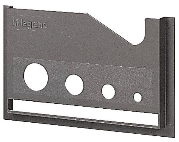 Legrand 036580 Tasca portaschemi autoadesivo Plastica Grigio (L x L x A) 18 x 340 x 200 mm 1 pz. Pezzo