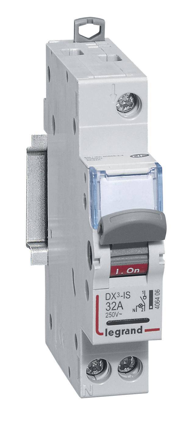 Legrand 406406 Legrand 406406 Sezionatore 250 V 32 A 1 pz.