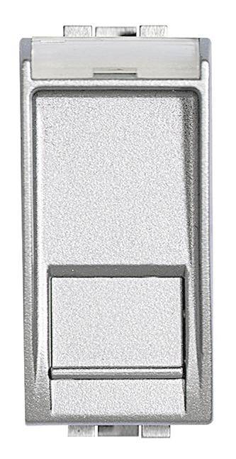 Legrand Presa di rete Living&Light Alluminio NT4279C6S 1 pz.