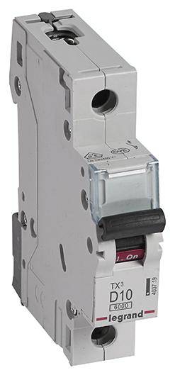 Legrand 403719 Legrand 403719 Interruttore magnetotermico 10 A 230 V/AC, 400 V/AC