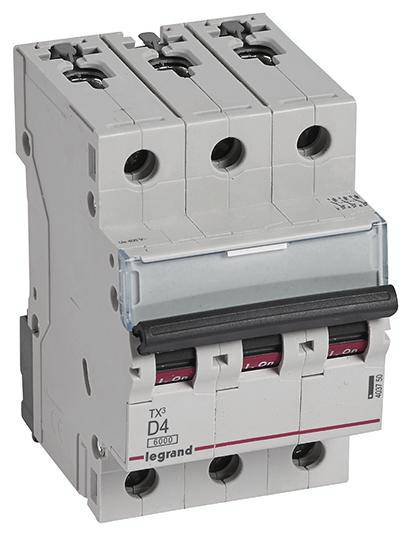 Legrand 403750 Legrand 403750 Interruttore magnetotermico 4 A 400 V/AC