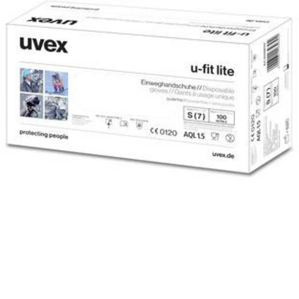 Guanti monouso - Uvex u-fit lite 6059707 Guanto monouso Taglia: S EN 374 100 pz. - Guanti monouso - Uvex u-fit lite 6059707 Guanto monouso Taglia: S EN 374 100 pz. -