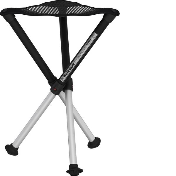 Mobili per campeggio - Sgabello pieghevole Walkstool Comfort L Nero / Argento ComfortL - Mobili per campeggio - Sgabello pieghevole Walkstool Comfort L Nero / Argento ComfortL -