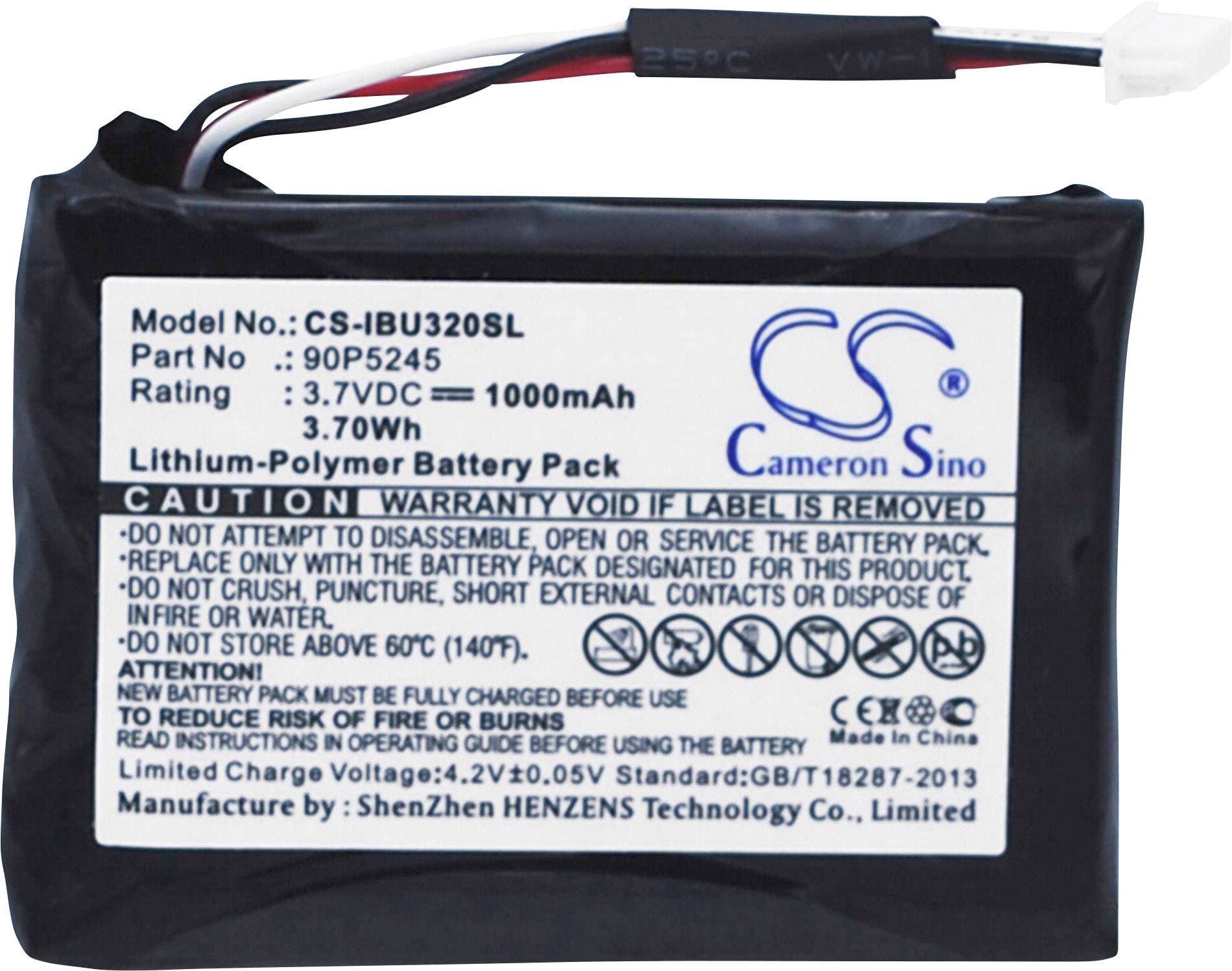 CS Cameron Sino Batteria ricaricabile per controller raid 3.7 V 1000 mAh Sostituisce la batteria originale (originale) 71P8642, 90P5245