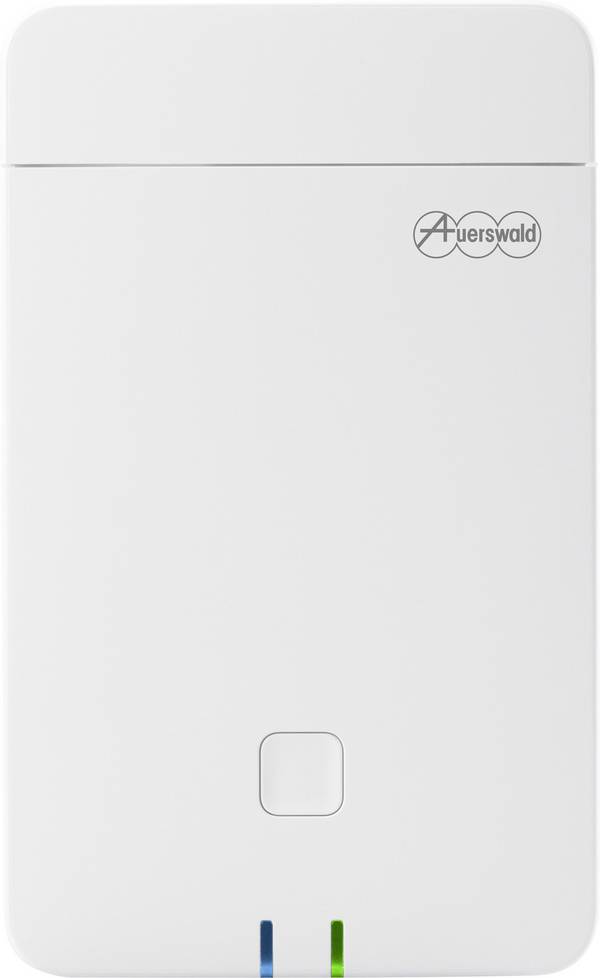 Auerswald COMfortel WS-500S Stazione base DECT/VoIP Numero posizioni supplementari: 250 Numero di Porte ISDN (S0): 1 x