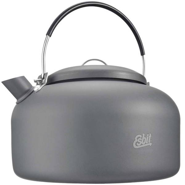 Stoviglie da campeggio - Bollitore da campeggio Esbit Waterkettle 1 pz. WK1400HA Alluminio - Stoviglie da campeggio - Bollitore da campeggio Esbit Waterkettle 1 pz. WK1400HA Alluminio -