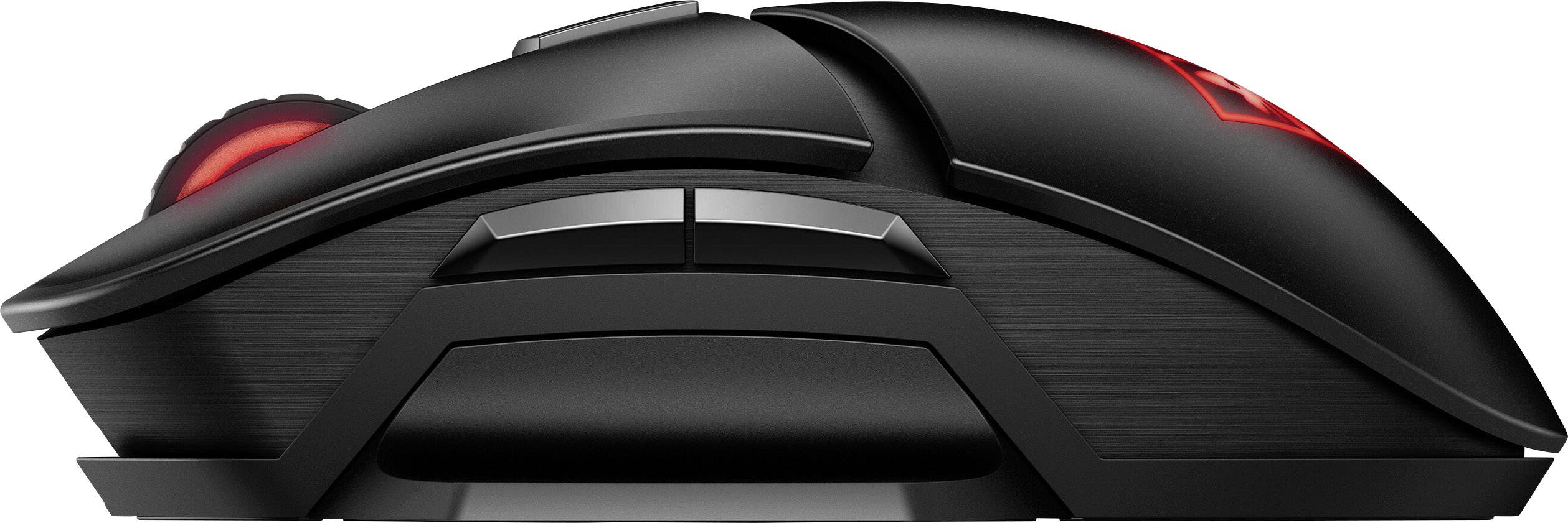 HP Photon Mouse Bluetooth® Ottico Nero 6 Tasti 16000 dpi Ergonomico, ricarica senza fili, Ricaricabile-1