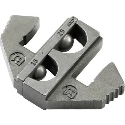 Tagliacavi con ganasce zigrinate, due sfere in un alloggiamento. Contrassegnato con '15' e '25 mm²', idoneo per la lavorazione dei cavi.