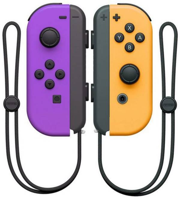Nintendo Switch Joy-Con 2er-Set neon-lila/neon-orange N/A Nintendo Switch Lilla neon, Arancione  Neon