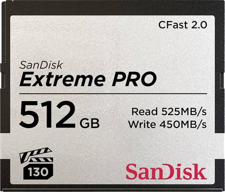 SanDisk Extreme PRO® Scheda CFast  512 GB