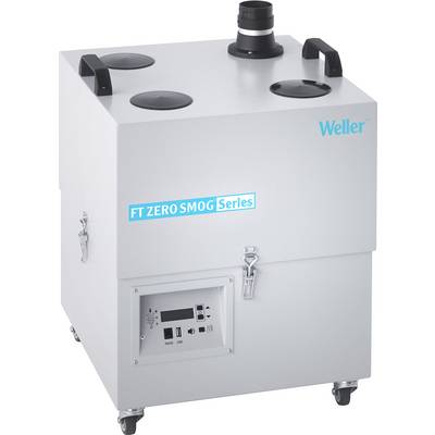 Dispositivo di filtrazione dell'aria del marchio Weller, modello 'FT Zero Smog Series', con display e comandi sulla parte anteriore.