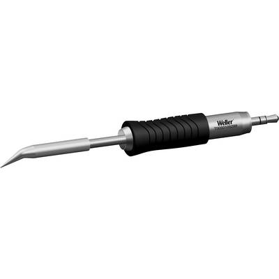 Saldatore Weller con impugnatura nera e punta in metallo appuntita, modello 'Weller Soldering Tip'.