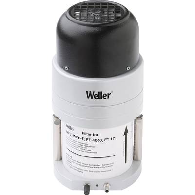 Filtro dell'aria Weller per modelli WFE, WFE-P, FE 4000, FT 12. Forma cilindrica, colore argento con dettagli neri.