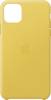 Apple iPhone 11 Pro Max Leather Case - Meyer Lemon