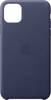 Apple iPhone 11 Pro Max Leather Case - Midnight Blue
