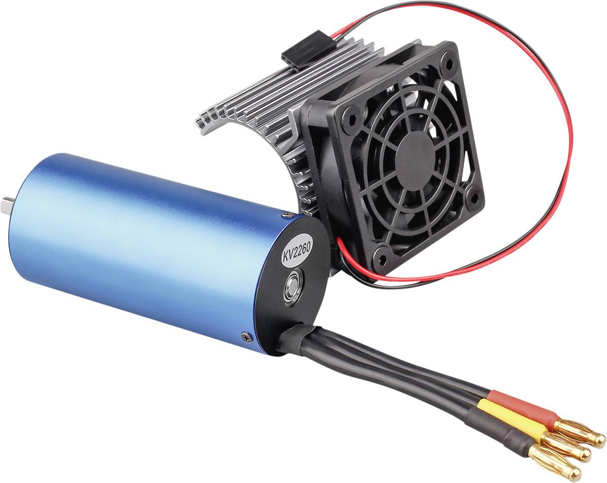 Reely RE-6538533 Parte di ricambio Motore brushless 2260 KV e ventola