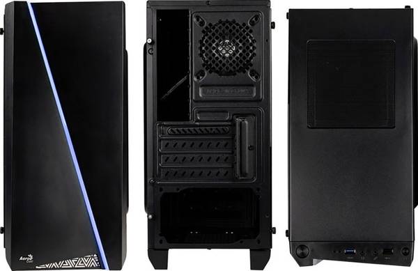 AeroCool Cylon Mini RGB Midi-Tower PC Case Nero 1 ventola pre-montata ...