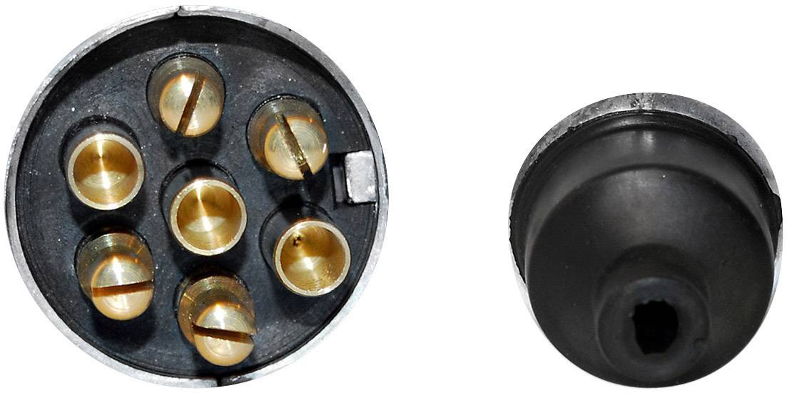 TFA Stecker 88002 Spina rimorchio [Presa a 7 poli - Spina a 7 poli] Metallo