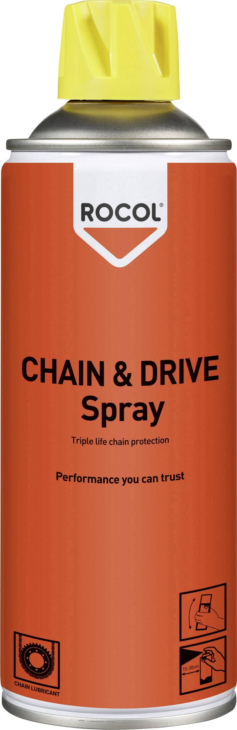 Rocol Chain & Drive Spray Lubrificante ad alte prestazioni Chain & drive spray 300 ml