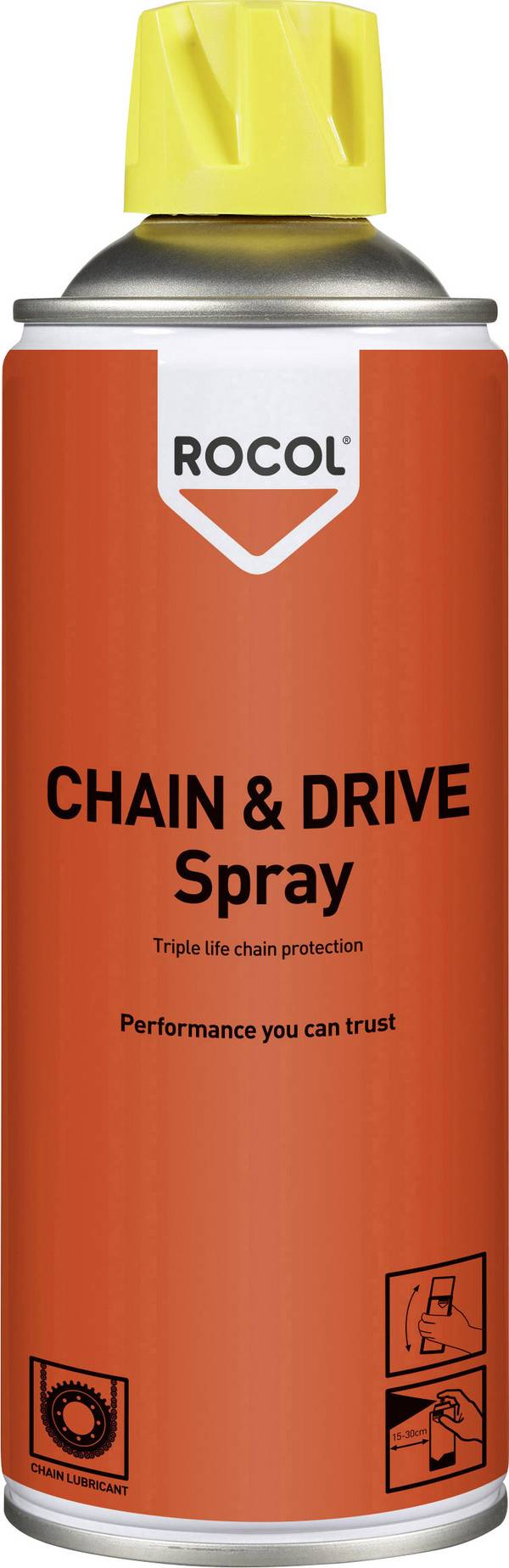 Rocol Chain & Drive Spray Lubrificante ad alte prestazioni Chain & drive spray  300 ml