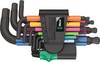 Wera 950/9 Hex-Plus Multicolour 2 Brugola interna Kit di chiavi a brugola 1.5 mm, 2 mm, 2.5 mm, 3 mm, 4 mm, 5 mm, 6 mm, 8 mm, 10 mm 9 parti