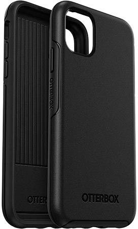 Cover nero per cellulare di Otterbox, design robusto con retro antiscivolo, per una protezione migliorata degli smartphone.