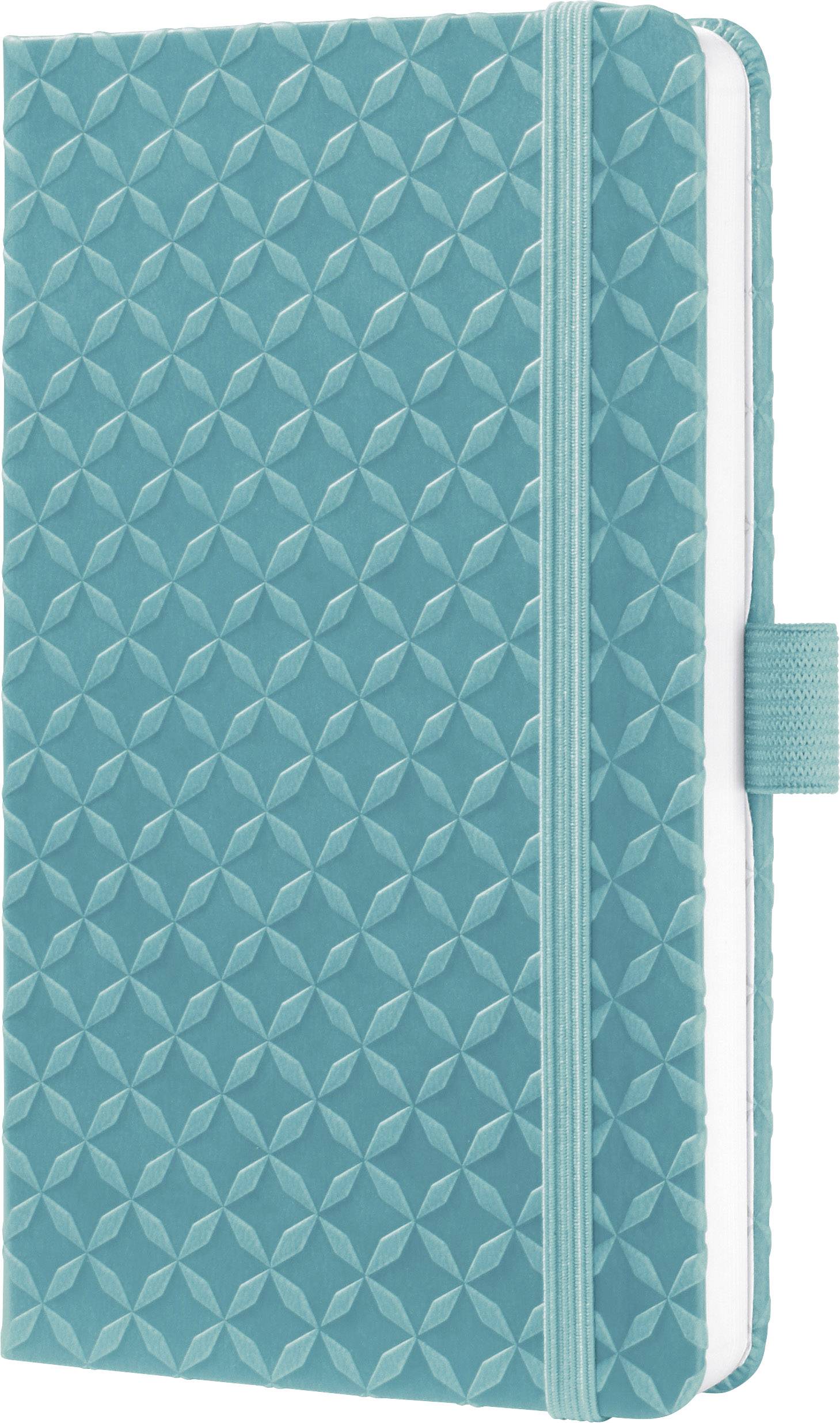 Sigel Jolie® aqua green JN102 Taccuino righe Turchese Numero di fogli: 174 DIN A6-0