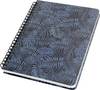 Sigel Jolie® mystic jungle JN602 blocco note a spirale con griglia di puntini Nero, Blu Numero di fogli: 120 DIN A5