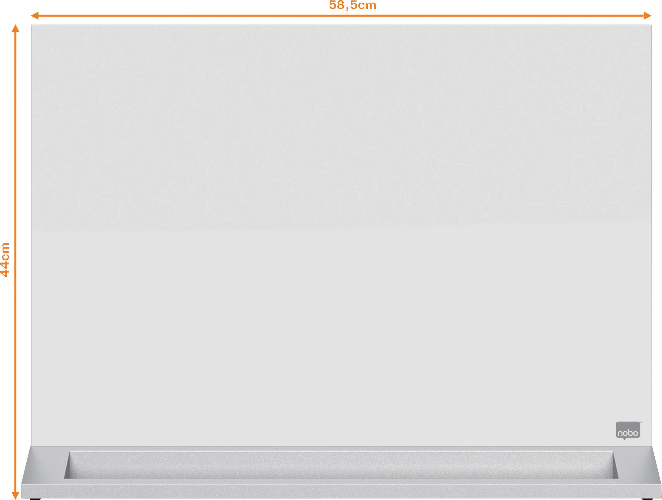 Nobo 1905265 lavagna Vetro Magnetico (Nobo 1905265 Diamond Glass Magnetic Desktop Board)-0