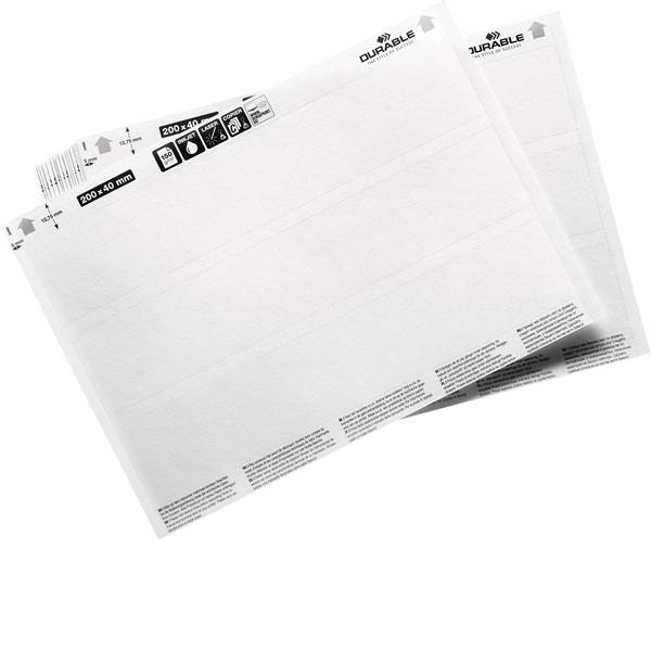 Etichette per cestini - inserti (L x A) 200 mm x 40 mm 20 pz. - Etichette per cestini - inserti (L x A) 200 mm x 40 mm 20 pz. -