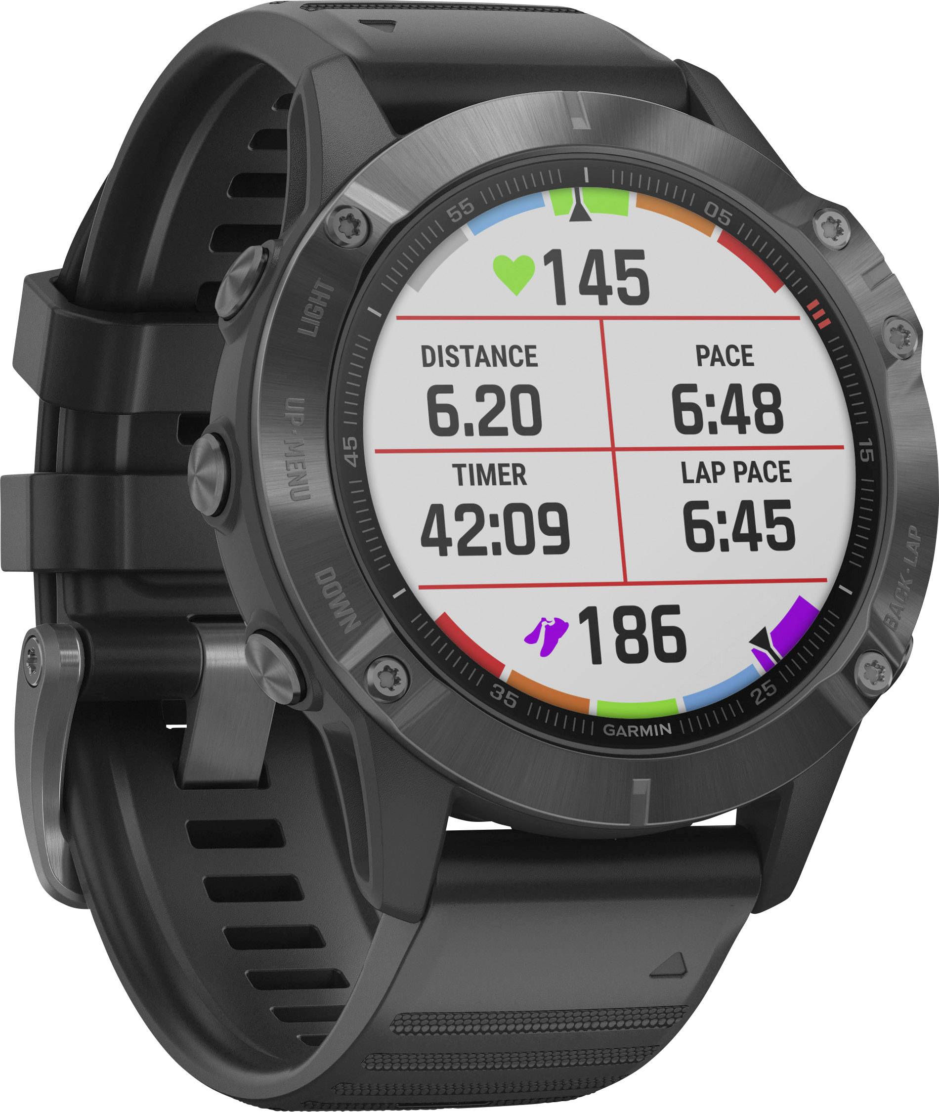 Garmin Fenix 6 Pro Smartwatch 47 mm Nero-9