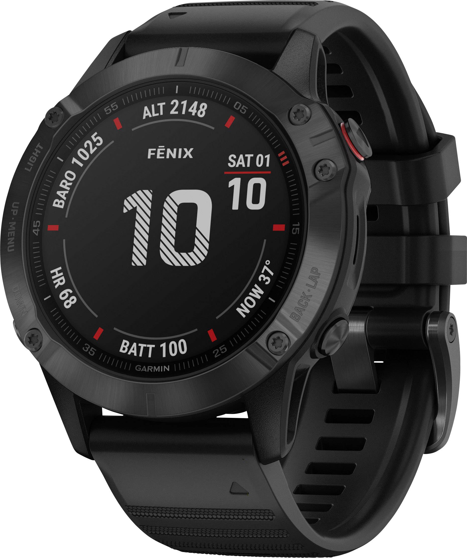 Garmin Fenix 6 Pro Smartwatch 47 mm Nero-11