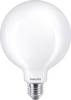 Philips LED 66514200 LED (monocolore) ERP D (A - G) E27 Forma di palla 10.5 W = 100 W Bianco caldo (Ø x A) 12.5 cm x 17.7 cm non dimmerabile 1 pz.