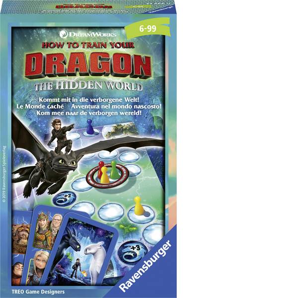 Giochi di pazienza e di strategia - Ravensburger Drachenzähmen leicht gemacht 3: Die verborgene Welt 23466 - Giochi di pazienza e di strategia - Ravensburger Drachenzähmen leicht gemacht 3: Die verborgene Welt 23466 -