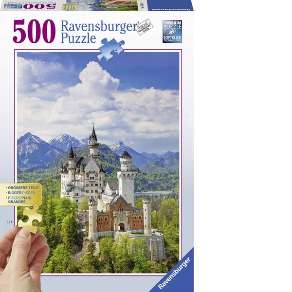Puzzle - Ravensburger Märchenhaftes Schloss 13681 - Puzzle - Ravensburger Märchenhaftes Schloss 13681 -