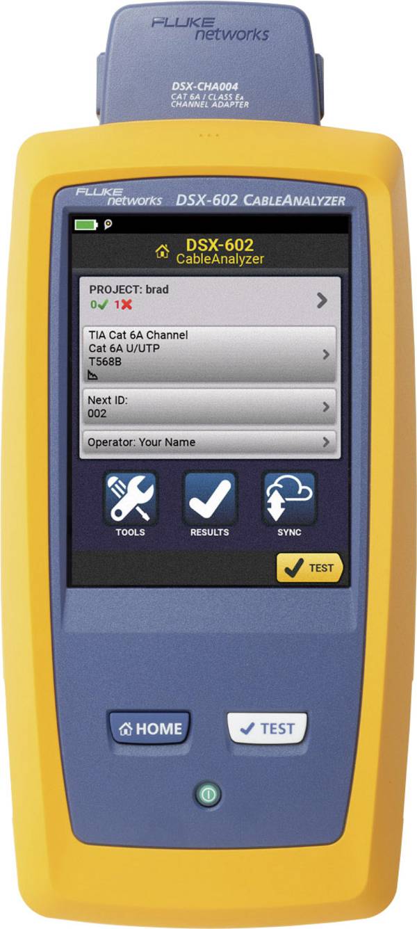 Tester cavi 4956161 Fluke Networks DSX-602-NW INT  Rete, Telecomunicazione