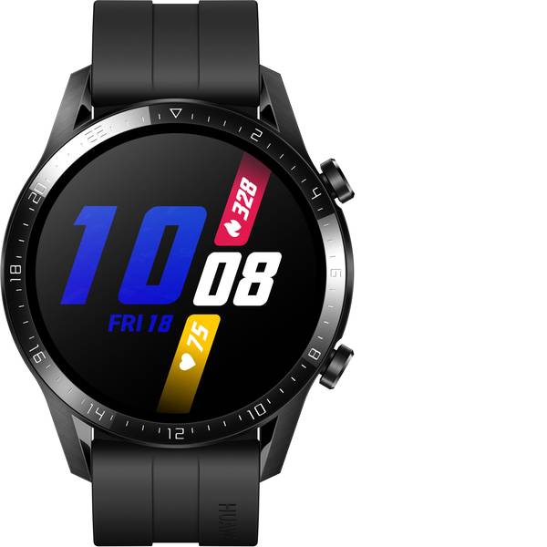 Dispositivi indossabili - HUAWEI Watch GT 2 (46 mm) Smartwatch L Nero (opaco) - Dispositivi indossabili - HUAWEI Watch GT 2 (46 mm) Smartwatch L Nero (opaco) -