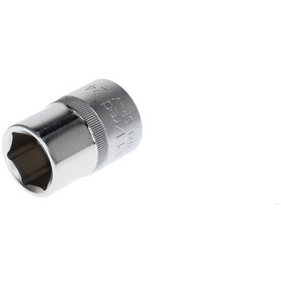 Dado metallico esagonale con finitura lucida, adatto per lavori meccanici.