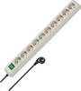 Brennenstuhl 1159350010 Multipresa con interruttore 10 scomparti Grigio luminescente Schuko 1 pz.