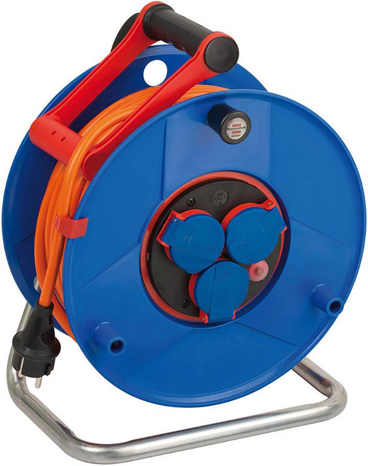 Brennenstuhl 1208950 Avvolgicavo 40.00 m Arancione Spina schuko