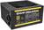 Un alimentatore PC nero e giallo con la scritta 'Kolink Enclave 500W', '80 Plus Gold', mostra specifiche tecniche.
