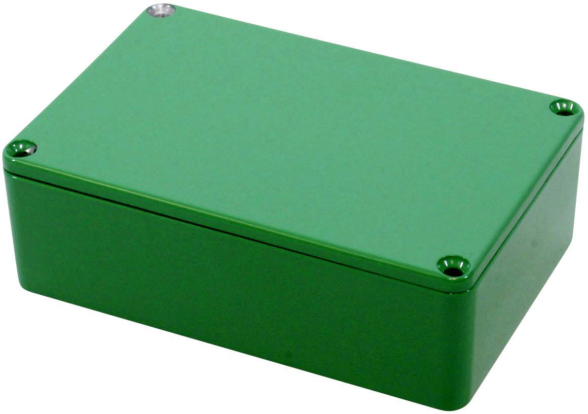 Hammond Electronics 1590B3GR Contenitore universale 116 x 77 x 38 Alluminio colato sotto pressione Verde 1 pz.