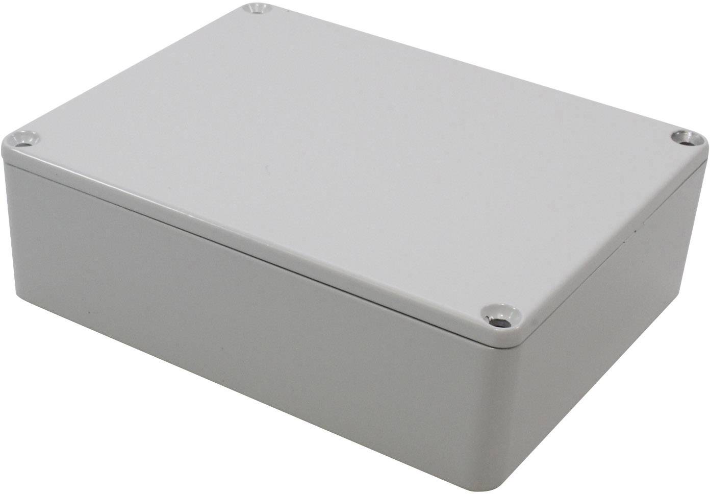 Hammond Electronics 1590BB2LG Contenitore universale 119 x 94 x 38 Alluminio colato sotto pressione Grigio luminescente 1 pz.