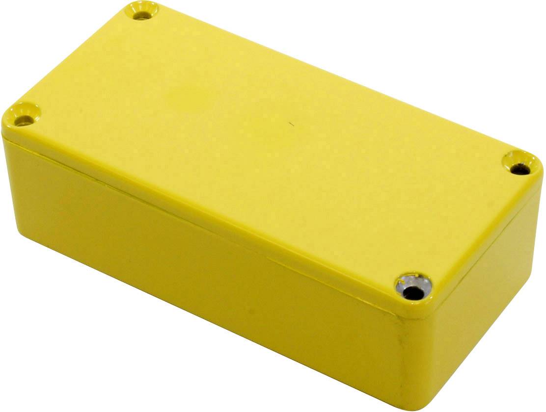 Hammond Electronics 1590G2YL Contenitore universale 100 x 50 x 31 Alluminio colato sotto pressione Giallo 1 pz.