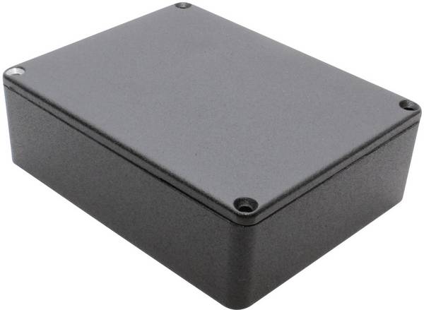 Hammond Electronics 1590BB2BK Contenitore universale 119 x 94 x 38 Alluminio colato sotto pressione Nero 1 pz.