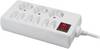 LogiLink LPS201 Multipresa con interruttore Bianco Schuko 1 pz.