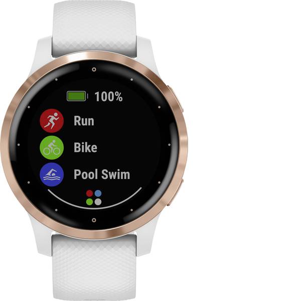 Dispositivi indossabili - Garmin vivoactive 4 Small White/Rosegold Smartwatch Bianco - Dispositivi indossabili - Garmin vivoactive 4 Small White/Rosegold Smartwatch Bianco -