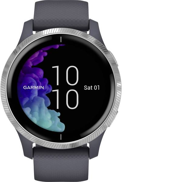 Dispositivi indossabili - Garmin VENU Blue Granite/Stainless Smartwatch Blu granito - Dispositivi indossabili - Garmin VENU Blue Granite/Stainless Smartwatch Blu granito -